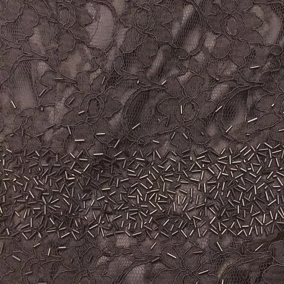 HP!🥂✨ JS Boutique Lace Cocktail Sheath LBD Womens 12 - Picture 7 of 14